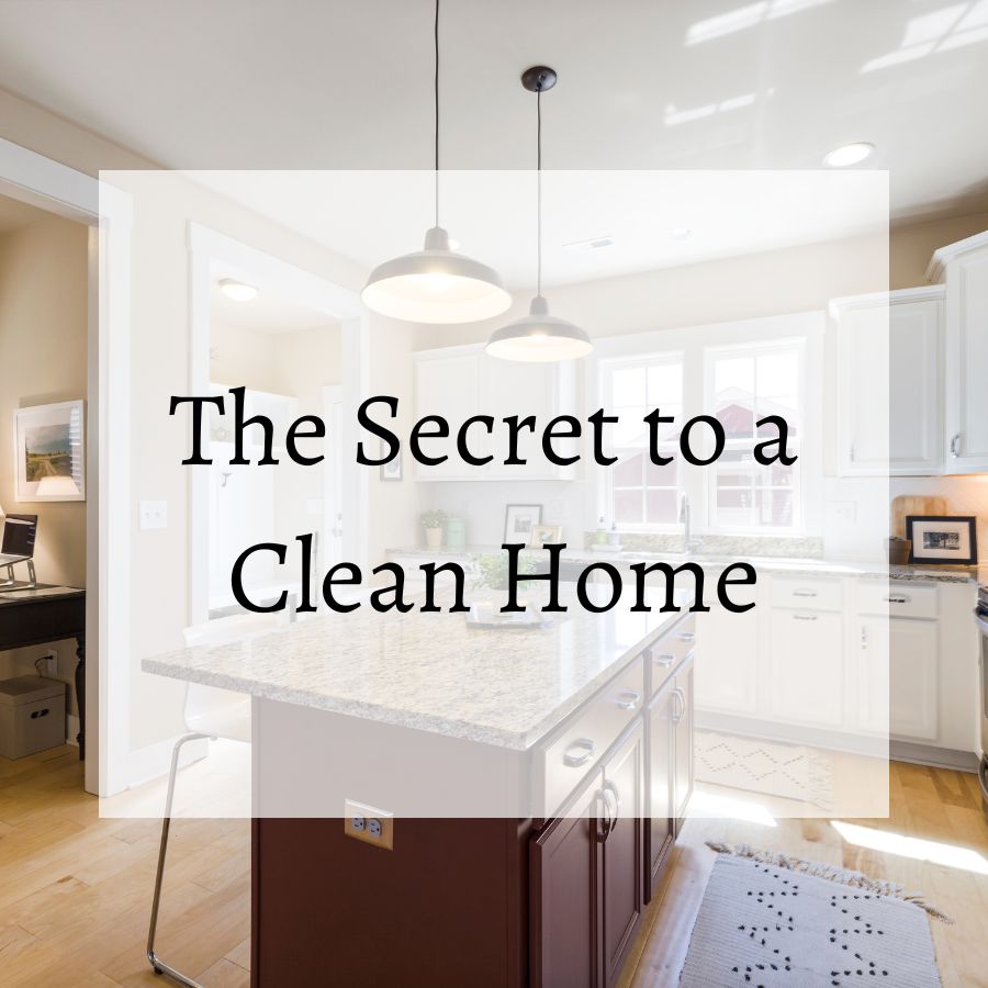 how to have a clean home